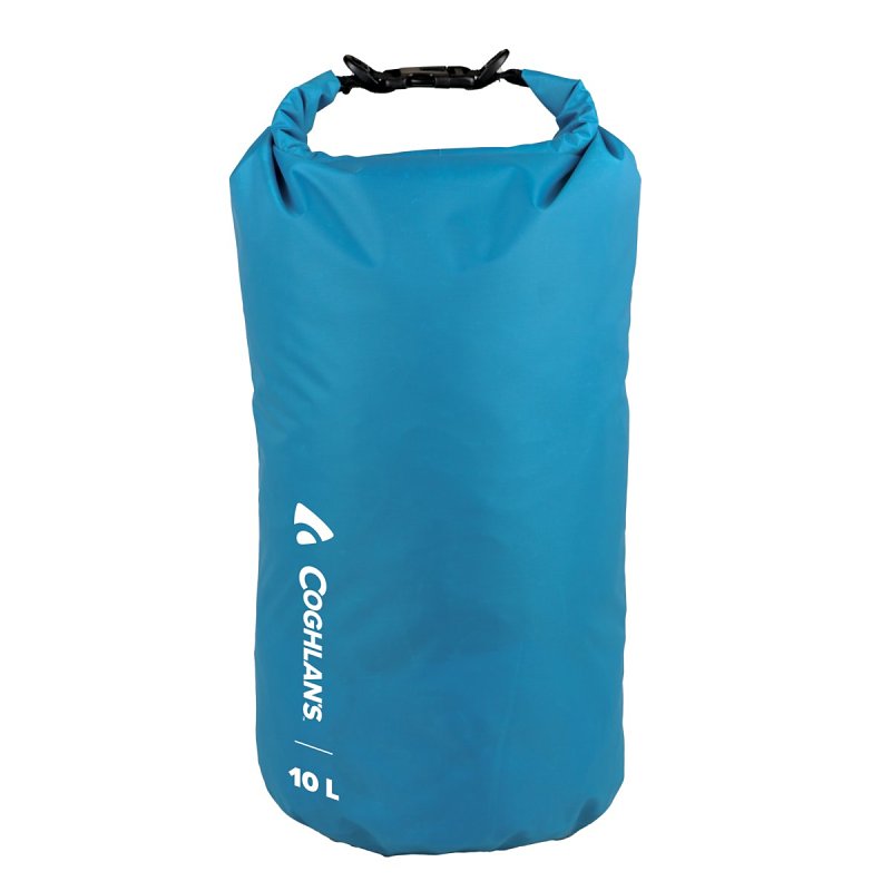 COGHLAN'S Coghlan's 2401 Dry Bag, 10 L, PET/TPU, Hyper Blue