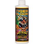 FOX FARM Tiger Bloom FX793226 Plant Food, 1 pt, Bottle, Liquid, 2-8-4 N-P-K Ratio