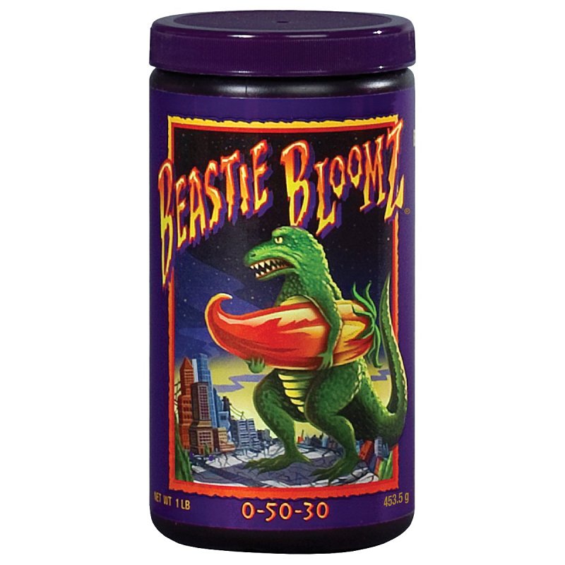 FOX FARM Beastie Bloomz 501418 Soluble Fertilizer, 1 lb, Granular, 0-50-30 N-P-K Ratio LAWN & GARDEN FOX FARM