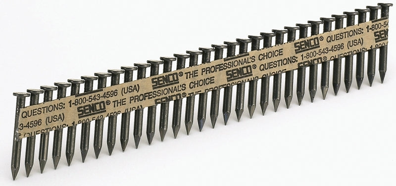 SENCO Senco MD25AHBD Series Connector Nail, Paper Tape, Plastic Strip Collation, 2-1/2 in L, 15 to 23 ga, 0.14 in Diameter HARDWARE & FARM SUPPLIES SENCO