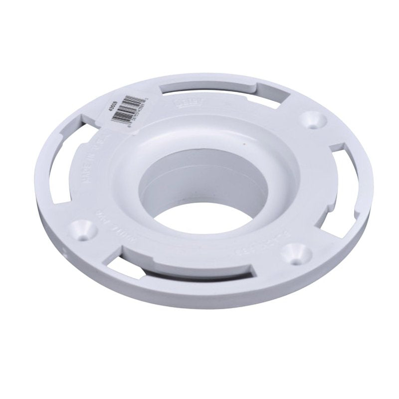 OATEY Oatey 43509 Closet Flange, 3 in Connection, PVC, White PLUMBING, HEATING & VENTILATION OATEY