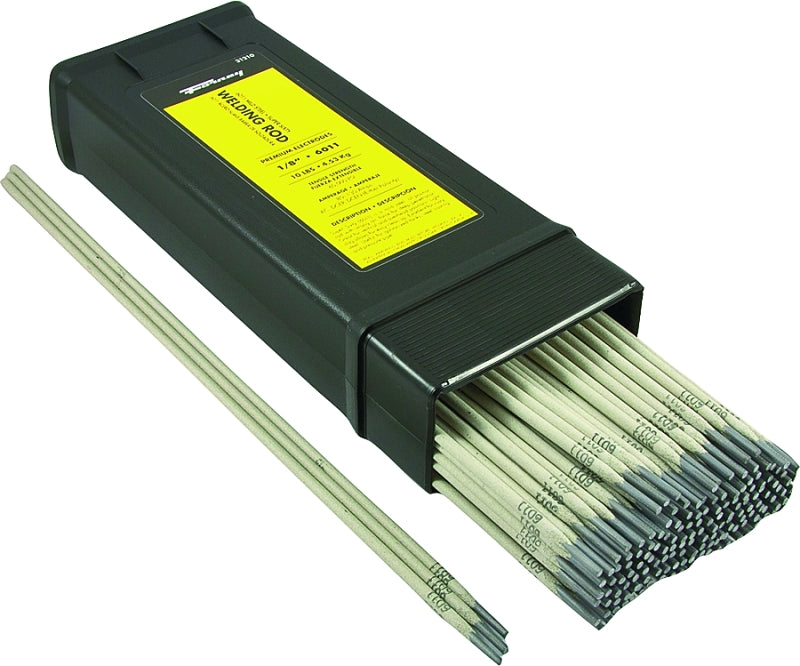 FORNEY Forney 31210 Stick Electrode, 88000 psi Tensile Strength, Applicable Materials: Mild Steel, 1/8 in Dia TOOLS FORNEY