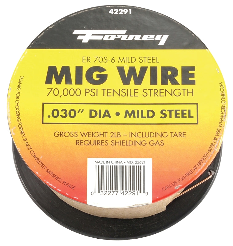 FORNEY Forney 42291 MIG Welding Wire, 0.03 in Dia, 70,000 psi Tensile Strength TOOLS FORNEY