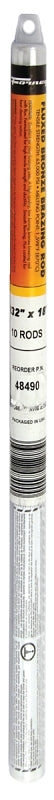 FORNEY Forney 48490 Brazing Rod, 3/32 in Dia, 18 in L, Bronze TOOLS FORNEY