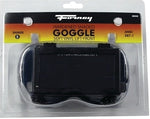FORNEY Forney 55320 Welding Goggles, 4-1/4 in L x 2 in W Lens, Glass Lens, Clear Lens, #5 Lens, Plastic Frame