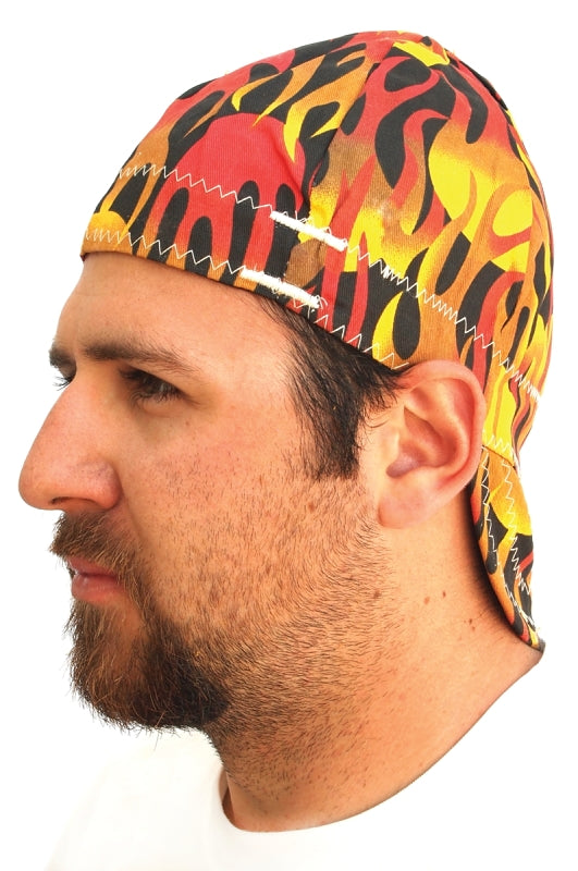 FORNEY Forney 55814 Reversible Welding Cap, 7 in OAW, Cotton, Assorted