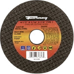 FORNEY Forney 71847 Cut-Off Wheel, 4-1/2 in Dia, 1/16 in Thick, 7/8 in Arbor, 46 Grit, Medium, Aluminum Oxide Abrasive TOOLS FORNEY