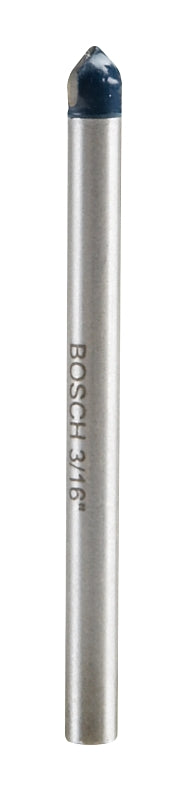 BOSCH Bosch GT200 Drill Bit, 3/16 in Dia, 2 in OAL, 3/16 in Dia Shank, Flat Shank TOOLS BOSCH