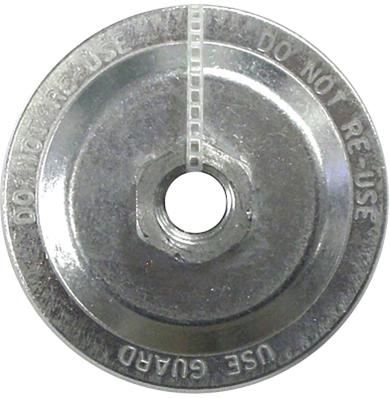FORNEY Forney 72324 Back Plate, For: 7 in and Larger Type 27 Depressed Center Wheels