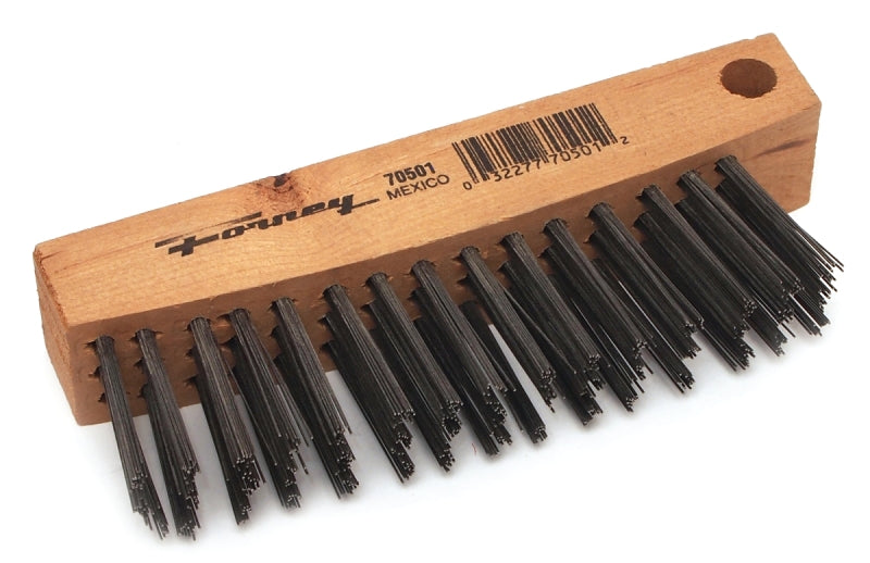 FORNEY Forney 70501 Chipping Hammer Brush, 4-3/4 in OAL, Hardwood Handle TOOLS FORNEY