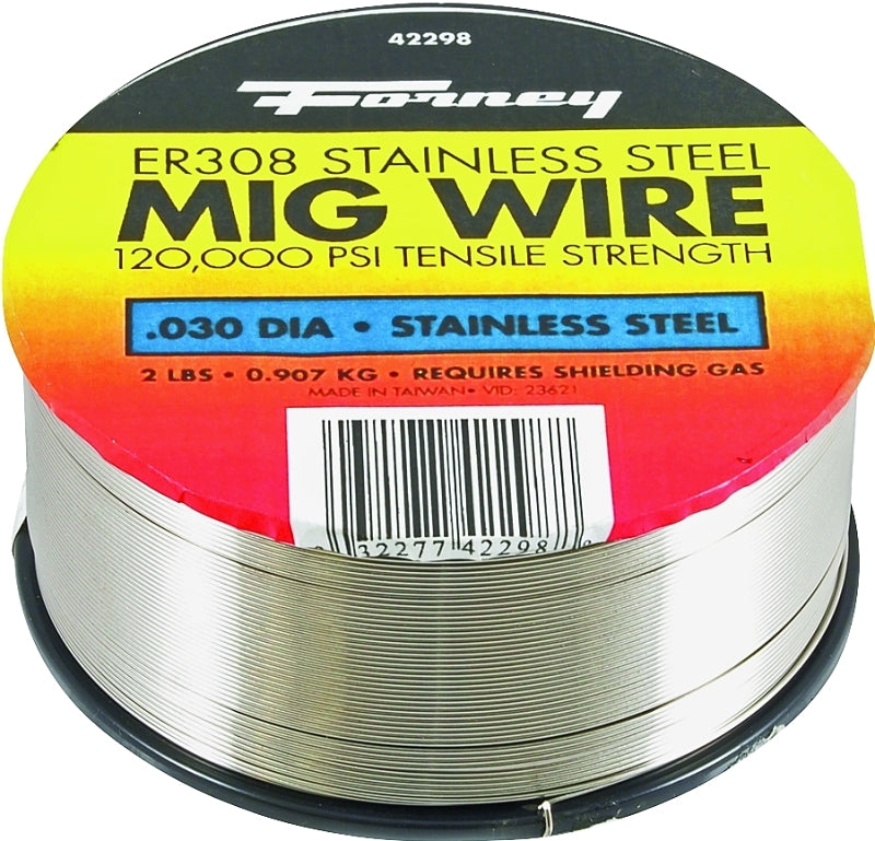 FORNEY Forney 42298 MIG Welding Wire, 0.03 in Dia, Stainless Steel TOOLS FORNEY