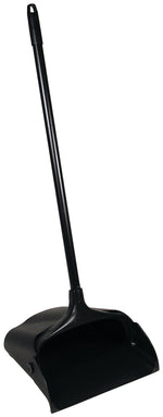 RUBBERMAID Rubbermaid 1887090 Dustpan, 12.8 in L, 11.3 in W, Black CLEANING & JANITORIAL SUPPLIES RUBBERMAID