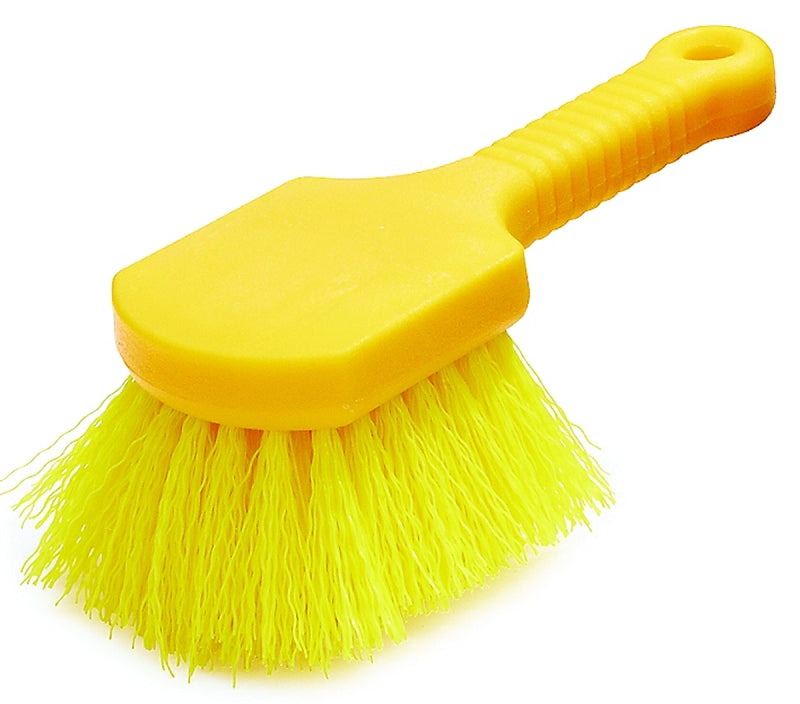 RUBBERMAID Rubbermaid FG9B2900YEL Utility Brush, Yellow Bristle, 2 in L Trim, Yellow