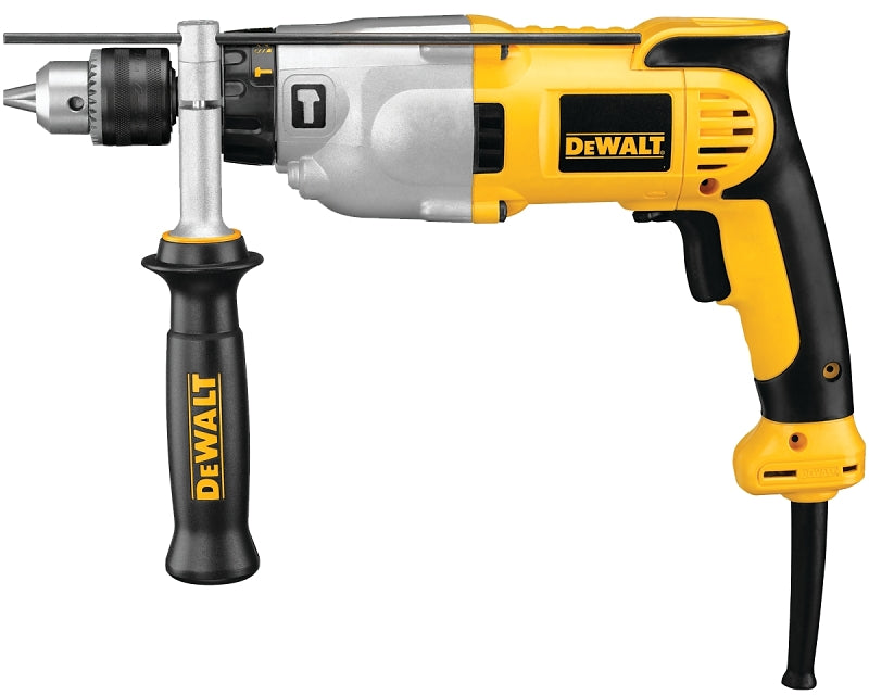 DEWALT DEWALT DWD520K Hammer Drill Kit, 10 A, Keyed Chuck, 1/2 in Chuck, 0 to 3500 rpm Speed