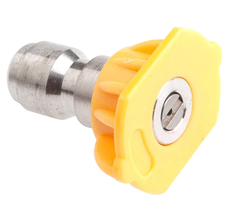 FORNEY Forney 75153 Chiseling Nozzle, 15 deg Angle, 1/4 in Nozzle, 4.5 mm Orifice, Stainless Steel