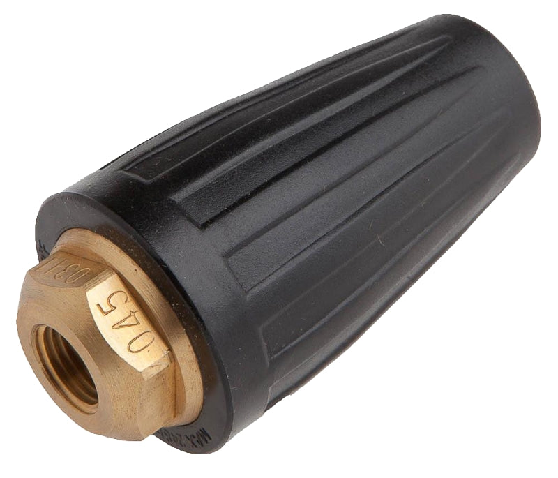 FORNEY Forney 75160 Rotating Turbo Nozzle, 25 deg Angle, 1/4 in Nozzle, FNPT