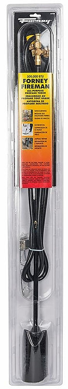 FORNEY INDUSTRIES Forney 1723 Weed Burner, Propane, 500,000 Btu BTU, 10 ft L Hose