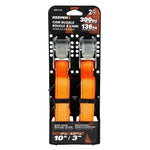 KEEPER Keeper 45112 Tie-Down, 1 in W, 10 ft L, 300 lb, Compact S-Hook End Fitting AUTOMOTIVE KEEPER