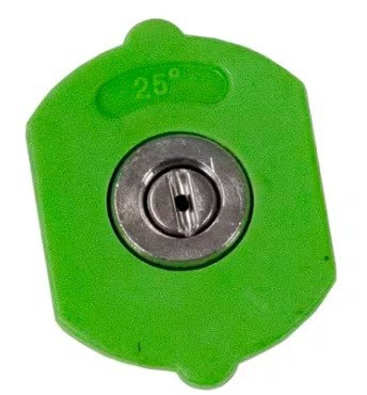 FORNEY INDUSTRIES Forney 75158 High-Pressure Nozzle, 25 deg Angle, Quick Change, Stainless Steel