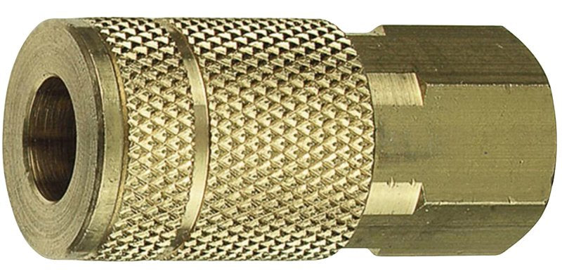 FORNEY INDUSTRIES Forney 75222 Coupler, 1/4 in, FNPT, Brass TOOLS FORNEY INDUSTRIES