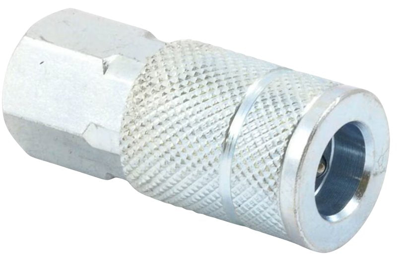 FORNEY INDUSTRIES Forney 75320 Coupler, Tru-Flate Style, 3/8 in, FNPT, Steel TOOLS FORNEY INDUSTRIES