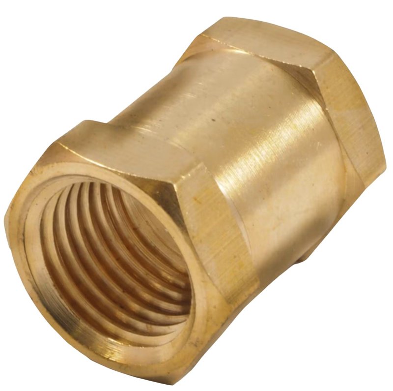 FORNEY INDUSTRIES Forney 75532 Air Hose Coupling, 1/4 in, FNPT, Brass TOOLS FORNEY INDUSTRIES