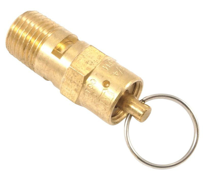 FORNEY INDUSTRIES Forney 75551 Safety Valve, Brass/Silicone, Zinc TOOLS FORNEY INDUSTRIES