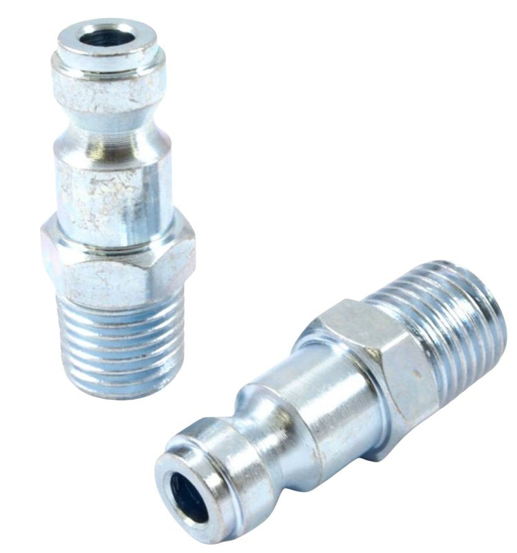 FORNEY INDUSTRIES Tru-Flate 75590 Air Fitting Plug, 1/4 in, MNPT, Steel TOOLS FORNEY INDUSTRIES