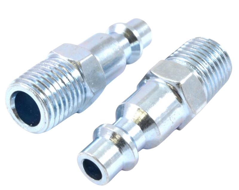 FORNEY INDUSTRIES Forney 75600 Air Plug, 1/4 x 1/4 in, MNPT, Steel TOOLS FORNEY INDUSTRIES