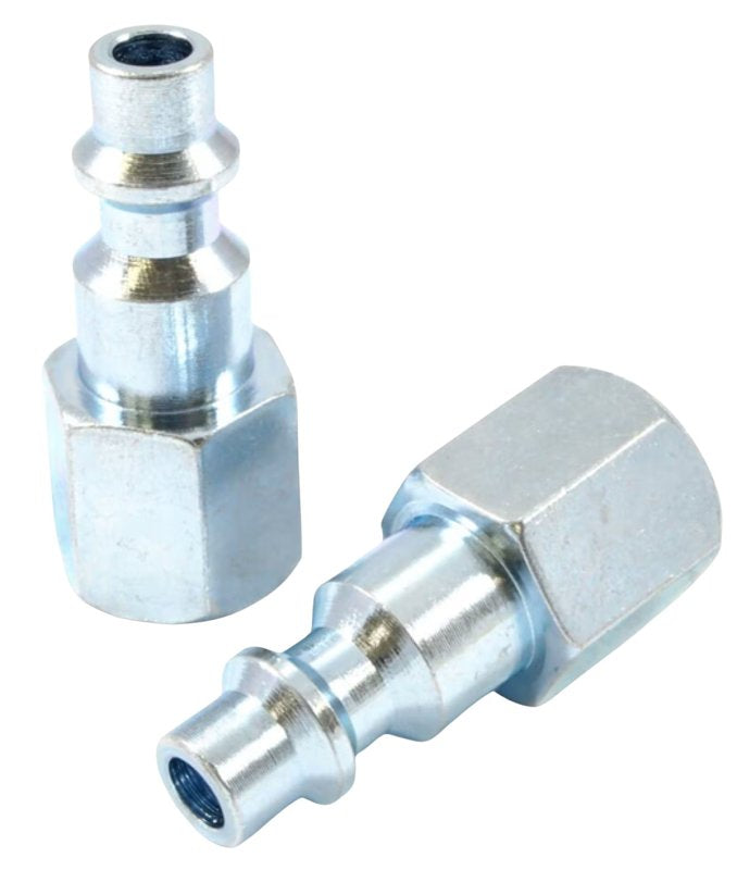 FORNEY INDUSTRIES Forney 75602 Air Fitting Plug, 1/4 in, FNPT, Steel TOOLS FORNEY INDUSTRIES