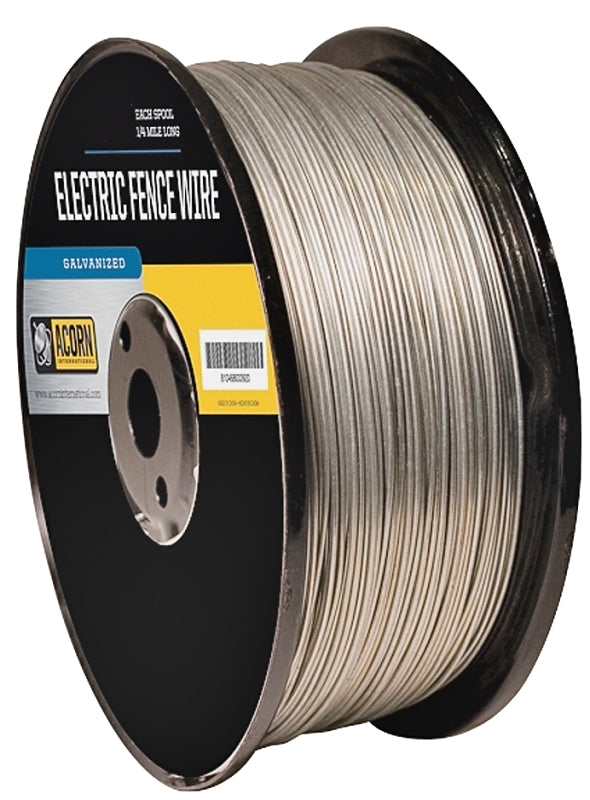 ACORN INTERNATIONAL Acorn EFW1412 Electric Fence Wire, 14 ga Wire, Metal Conductor, 1/2 mile L HARDWARE & FARM SUPPLIES ACORN INTERNATIONAL