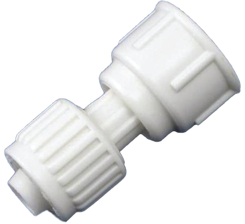 FLAIR-IT Flair-It 16865 Tube Adapter, 1/2 x 7/8 in, PEX x Ballcock, PEX-A, PEX-B, Polyoxymethylene, White LAWN & GARDEN FLAIR-IT