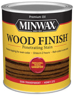 MINWAX Minwax 700494444 Wood Stain, Honey, Liquid, 1 qt, Can PAINT MINWAX