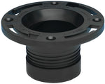 OATEY Oatey 43650 Closet Flange, 4 in Connection, ABS