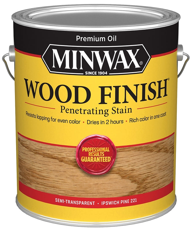 MINWAX Minwax 71004000 Wood Stain, Oil Base, Ipswich Pine, Liquid, 1 gal, Can