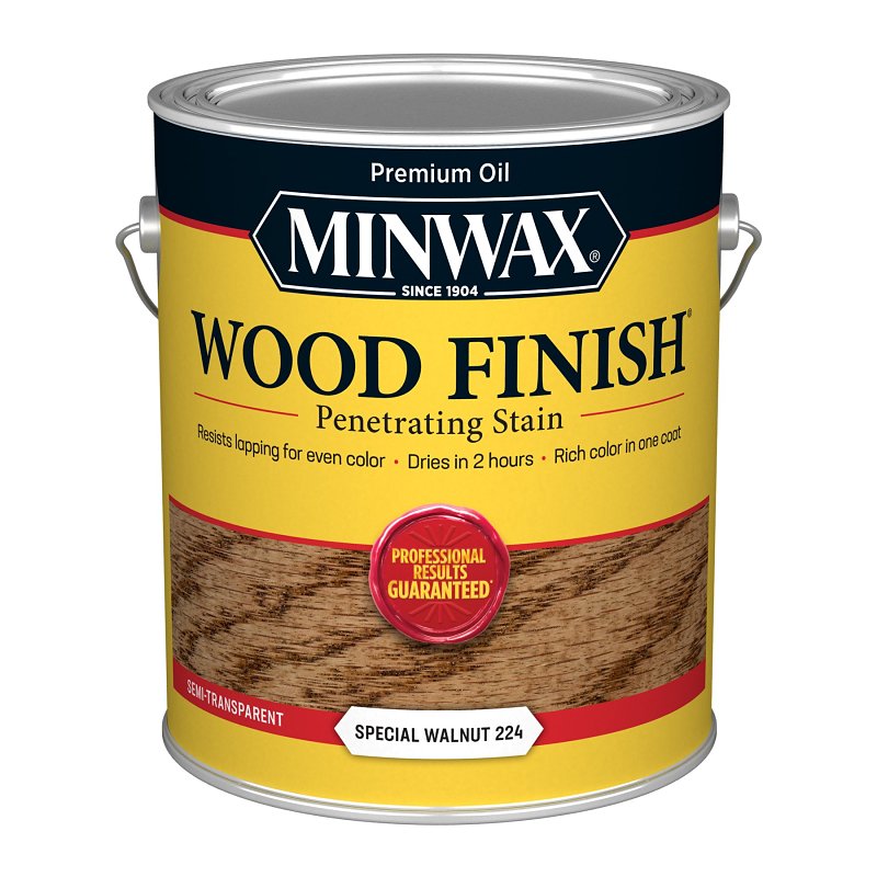 MINWAX Minwax 71006000 Wood Stain, Oil Base, Special Walnut, Liquid, 1 gal, Can