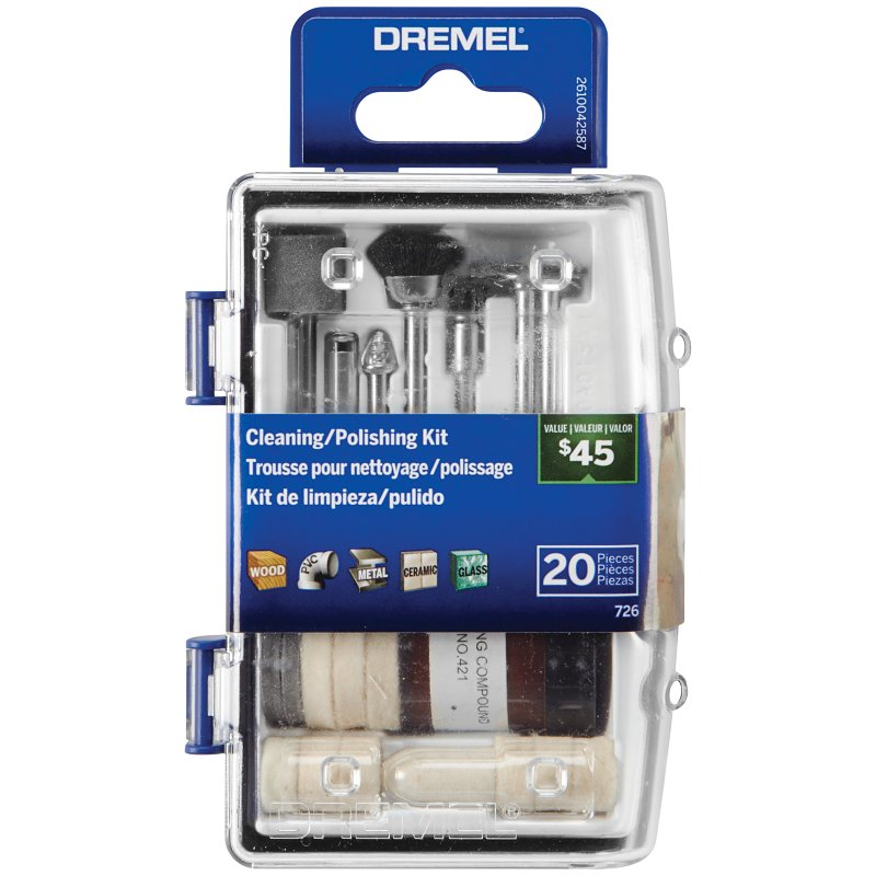 S-B POWER TOOL Dremel 726-01 Cleaning and Polishing Accessory Micro Kit TOOLS S-B POWER TOOL