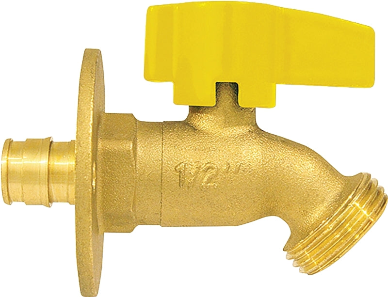 APOLLO Apollo EPXSCV1234 Garden Hose Bibb, 1/2 x 3/4 in Connection, PEX x MGHT, Brass Body LAWN & GARDEN APOLLO