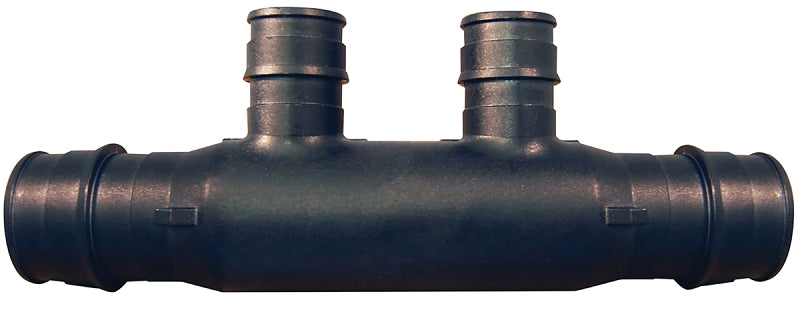 APOLLO Apollo ExpansionPEX Series EPXM2PTO Open End Manifold, 4.42 in OAL, 2-Inlet, 3/4 in Inlet, 2-Outlet, 1/2 in Outlet