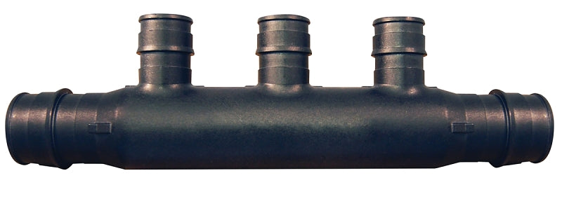 APOLLO Apollo ExpansionPEX Series EPXM3PTO Open End Manifold, 5.63 in OAL, 2-Inlet, 3/4 in Inlet, 3-Outlet, 1/2 in Outlet