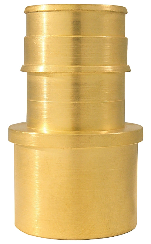 APOLLO Apollo ExpansionPEX Series EPXFSA11 Pipe Adapter, 1 in, Barb x Female Sweat, PEX-A, Brass, 200 psi Pressure