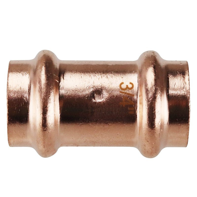 APOLLO Apollo XPRC3420JR Coupling with Stop, 3/4 in, Press Fit, Copper, 300 psi Pressure PLUMBING, HEATING & VENTILATION APOLLO