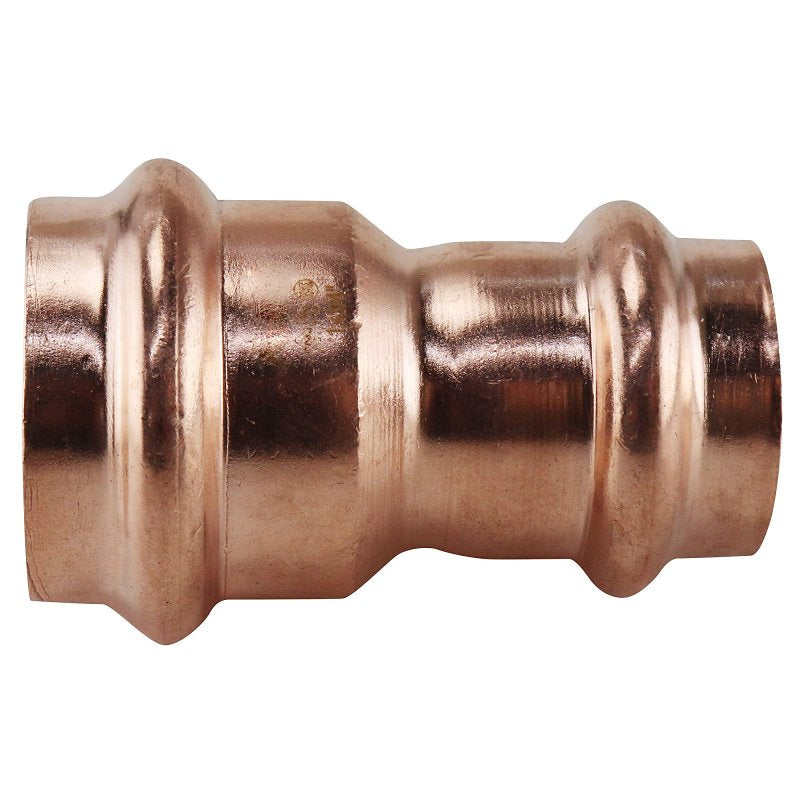 APOLLO Apollo XPRC134 Coupling with Stop, 1 x 3/4 in, Press Fit, Copper, 300 psi Pressure PLUMBING, HEATING & VENTILATION APOLLO