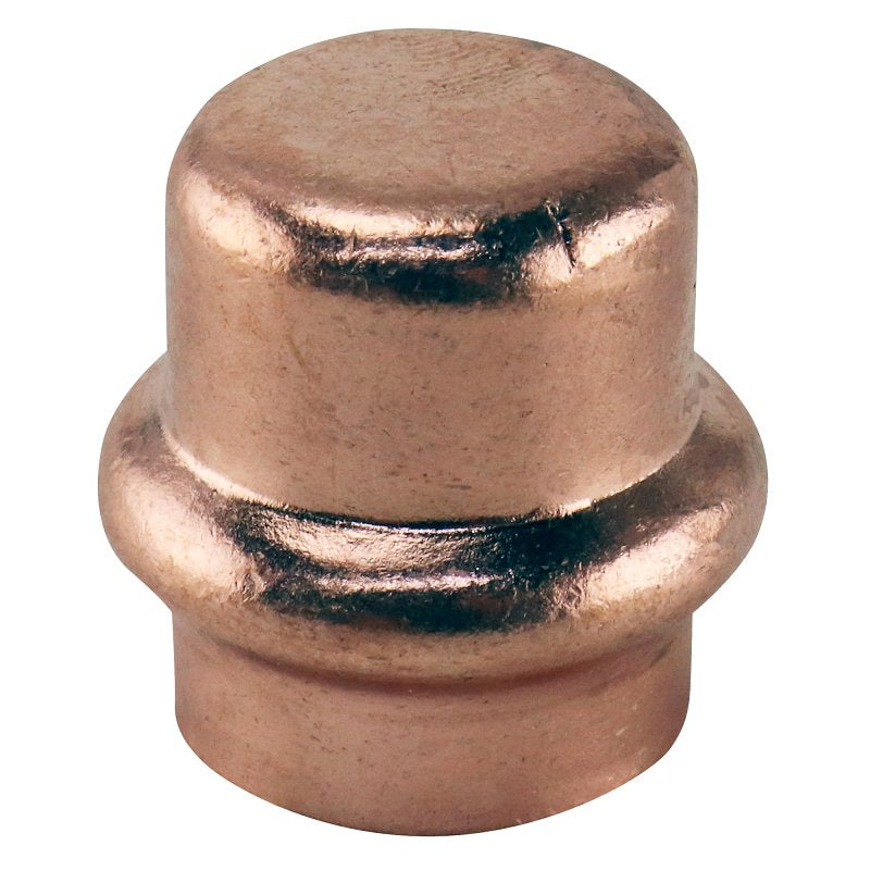 APOLLO Apollo XPRCAP12 Tube Cap, 1/2 in, Press-Fit, Copper, 300 psi Pressure PLUMBING, HEATING & VENTILATION APOLLO