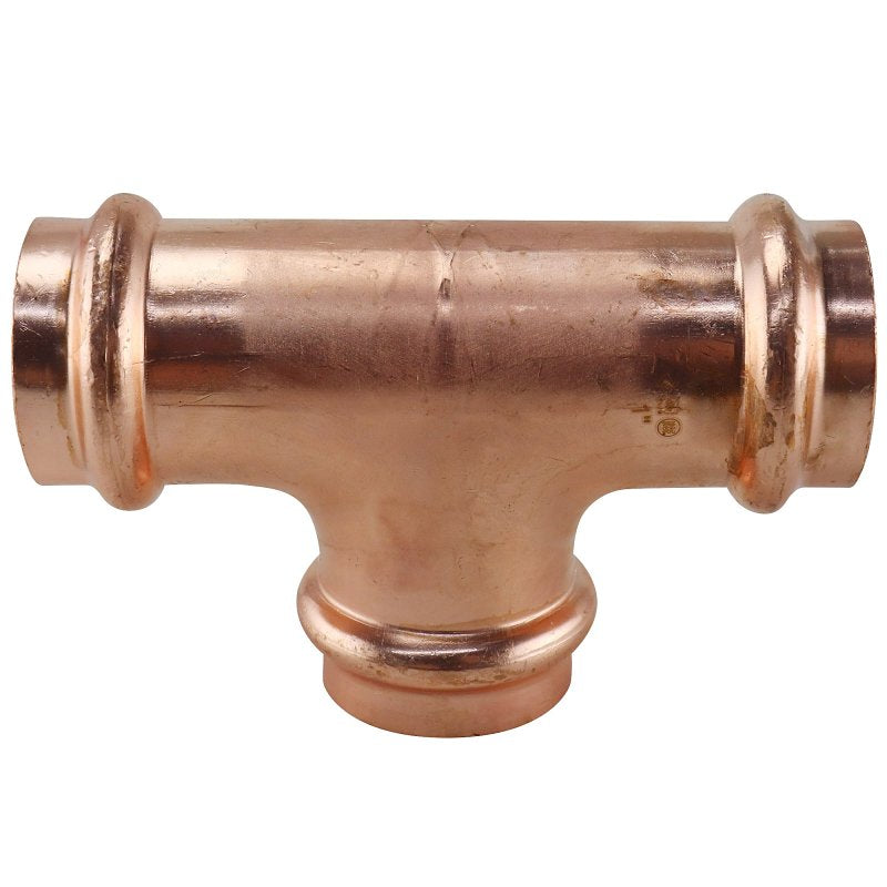 APOLLO Apollo XPRT1 Tee, 1 in, Press Fit, Copper, 300 psi Pressure
