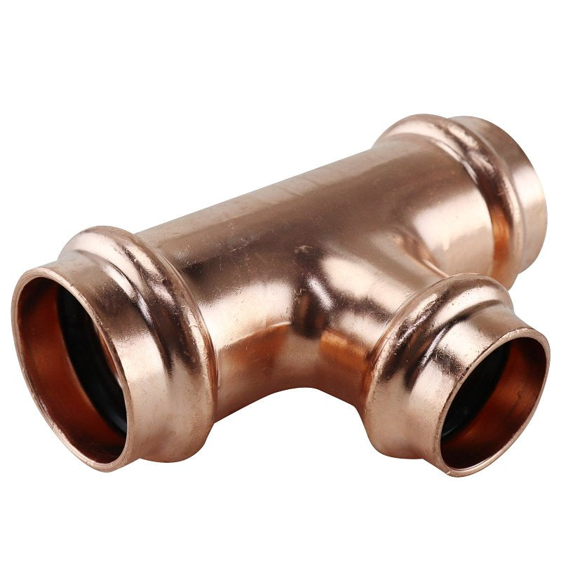 APOLLO Apollo XPRT1134 Tee, 1 x 1 x 3/4 in, Press Fit, Copper, 300 psi Pressure PLUMBING, HEATING & VENTILATION APOLLO