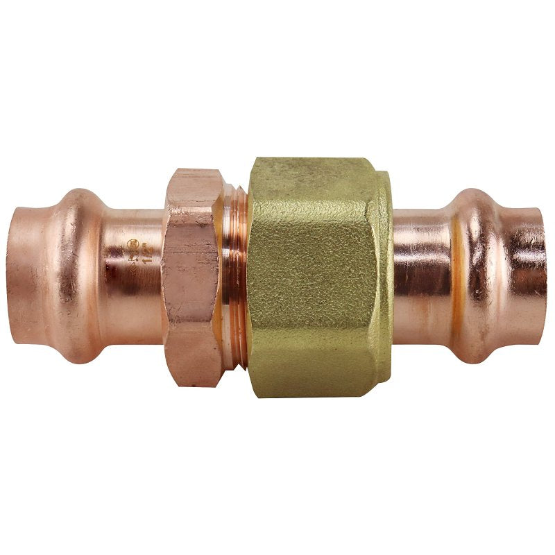 APOLLO Apollo XPRU12 Union, 1/2 in, Press-Fit, Copper, 300 psi Pressure PLUMBING, HEATING & VENTILATION APOLLO
