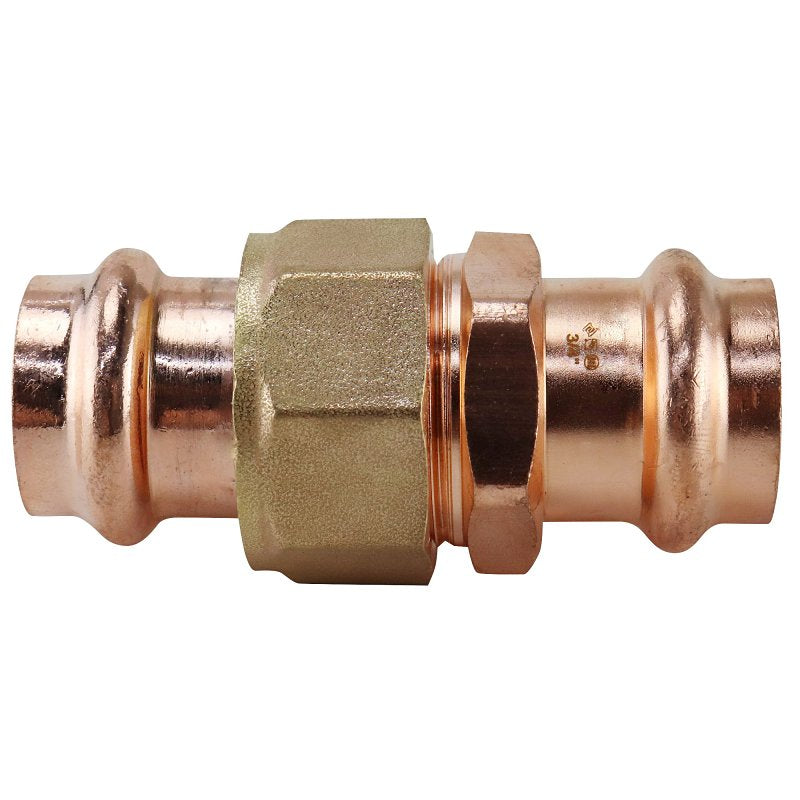 APOLLO Apollo XPRU34 Union, 3/4 in, Press-Fit, Copper, 300 psi Pressure PLUMBING, HEATING & VENTILATION APOLLO