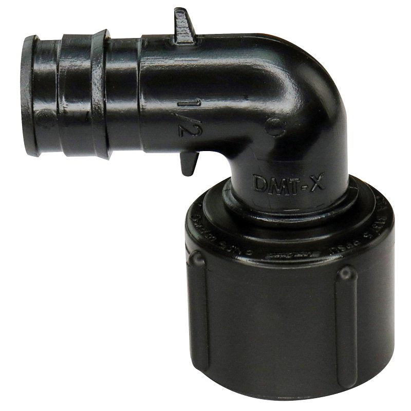 APOLLO Apollo EPXPAFES125PK Elbow, 1/2 in, PEX x Female Swivel, PEX-A, Poly Alloy, 200 psi Pressure PLUMBING, HEATING & VENTILATION APOLLO