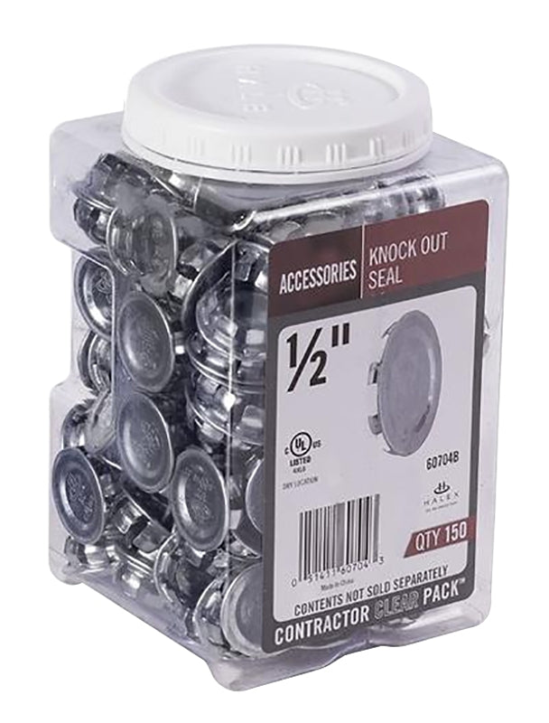 HALEX Halex 60704B Knockout Seal, 1/2 in ELECTRICAL HALEX